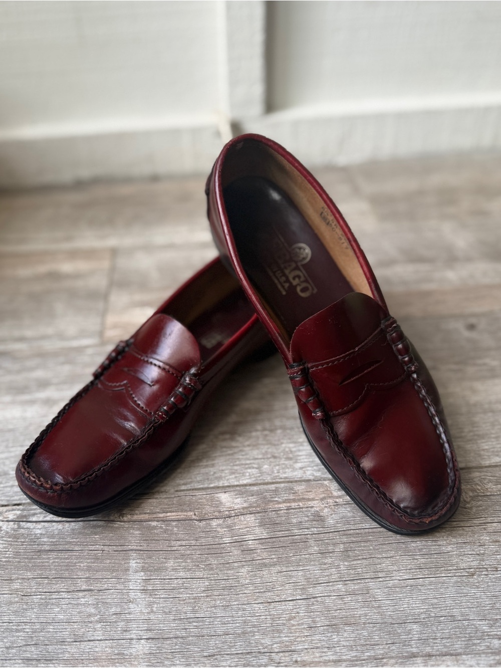 Sebago Classic Dan Loafers | Women's Size 8.5 4A (Narrow) | Burgundy